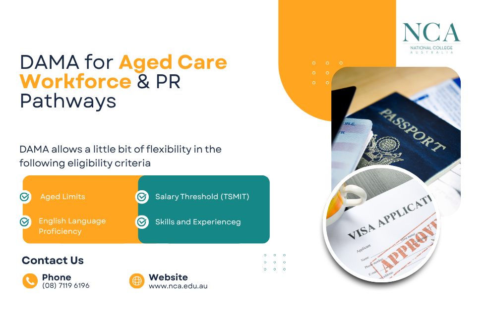 DAMA for Aged Care: Workforce & PR Pathways